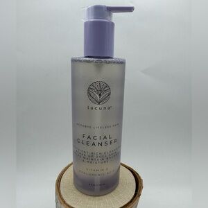 Lacuna Facial Cleanser with Vitamin E and Hyaluronic Acid 8 oz